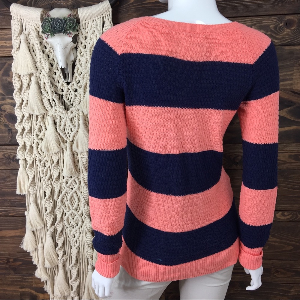Between Me & You | Striped Knit Rib Sweater - Picture 4 of 5